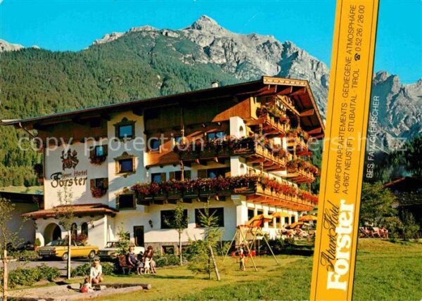 Neustift Stubaital Tirol Aparthotel Förster Stubaier Alpen