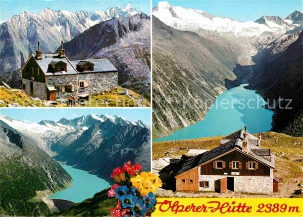 Olpererhuette Schutzhaus Zillertaler Alpen Hochferner