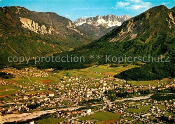 Ferlach Kaernten im Rosental mit Koschuta Karwendelgebir