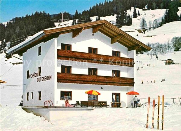 Aschau Tirol Pension Gutensohn Wintersportplatz