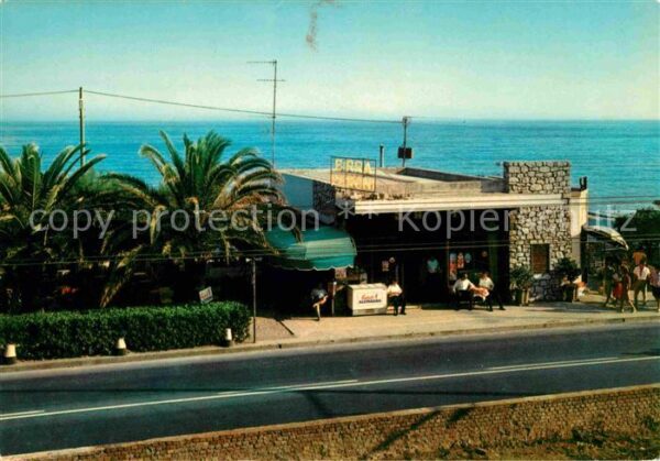 Borgio Verezzi Bar Sati Meerblick
