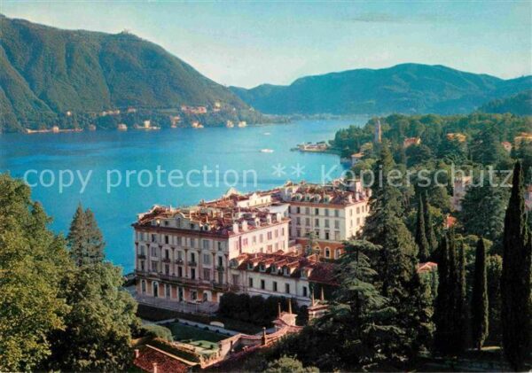 Cernobbio Lago di Como Grand Hotel Villa d_Este Comersee Alpen