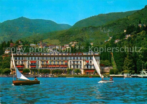 Cernobbio Lago di Como Grand Hotel Villa d_Este Comersee Segel