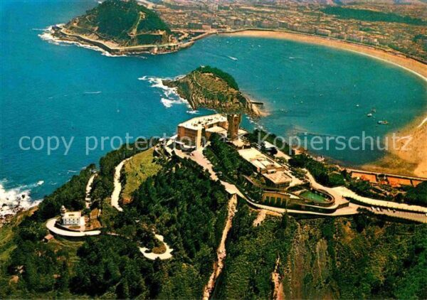 San Sebastian  Pais Vasco ES Hotel Monte Igueldo vista aerea