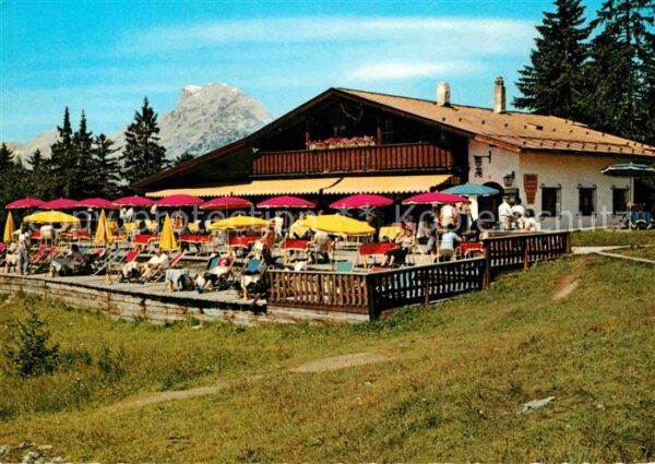 Seefeld Tirol Terrassen Restaurant Christine Gschwand