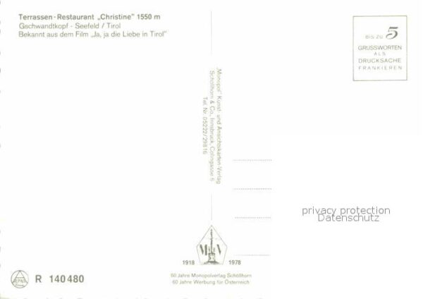 Seefeld Tirol Terrassen Restaurant Christine Gschwand – Bild 2