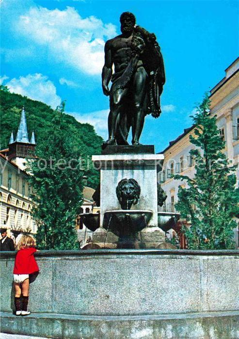 Baile Herculane Statuia lui Hercule Denkmal Statue
