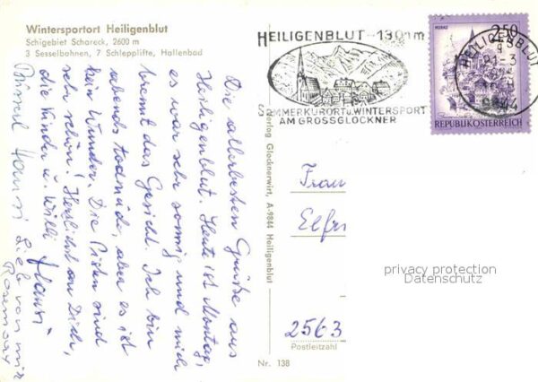 Heiligenblut Kaernten Panorama Schigebiet Schareck – Bild 2