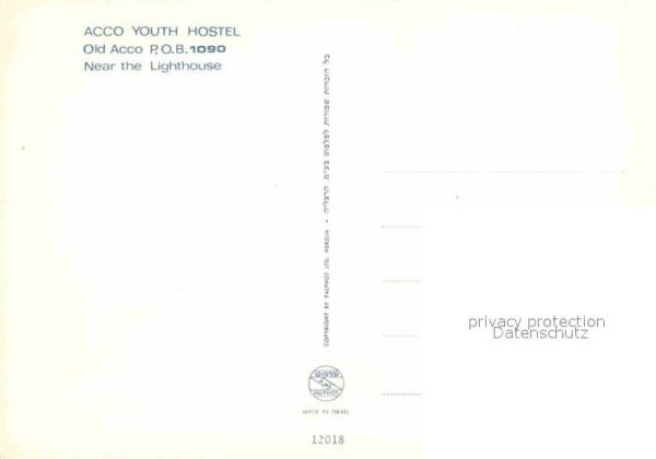 Acco Youth Hostel – Bild 2