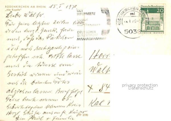 Rodenkirchen Koeln Alte Kapelle – Bild 2
