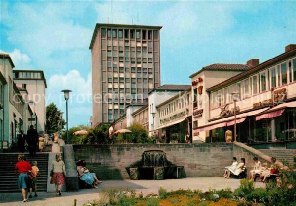 Kassel Treppenstrasse Hochhaus