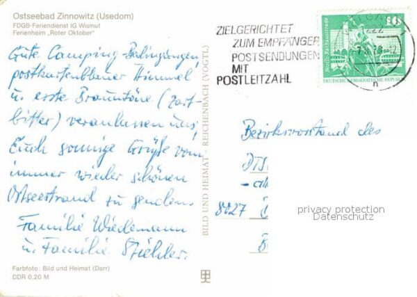 Zinnowitz Ostseebad FDGB Feriendienst IG Wismut Ferienheim – Bild 2