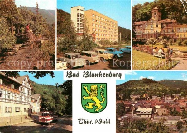 Bad Blankenburg Griesbachfelsen FDGB Urlauberwohnheim S