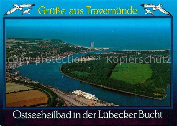 Travemuende Ostseebad Skandinavienkai Lübecker Bucht Fliegera