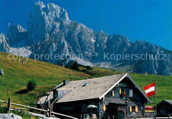 Ramsau Dachstein Steiermark Stuhlalm Bischofsmütze Dachsteingebirge