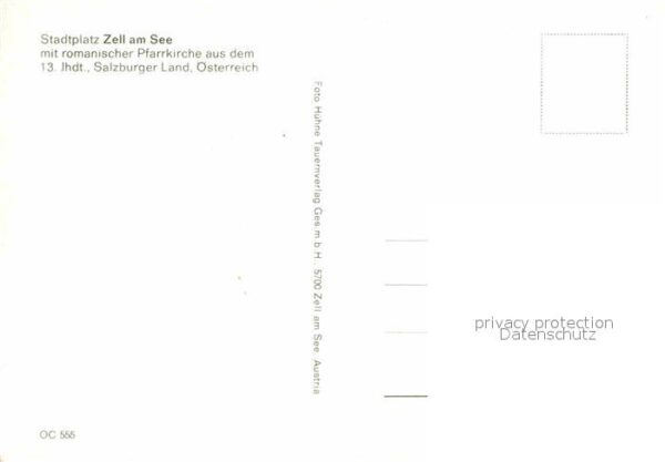 Zell See Stadtplatz romanische Pfarrkirche 13. J – Bild 2