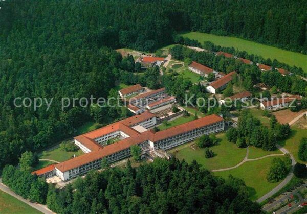 Schoemberg Schwarzwald Reha Klinik der BfA für Angestellte Fli
