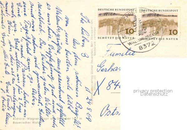 Bayerisch Eisenstein Richard Wagner Kopf am Grossen Arber Ba – Bild 2