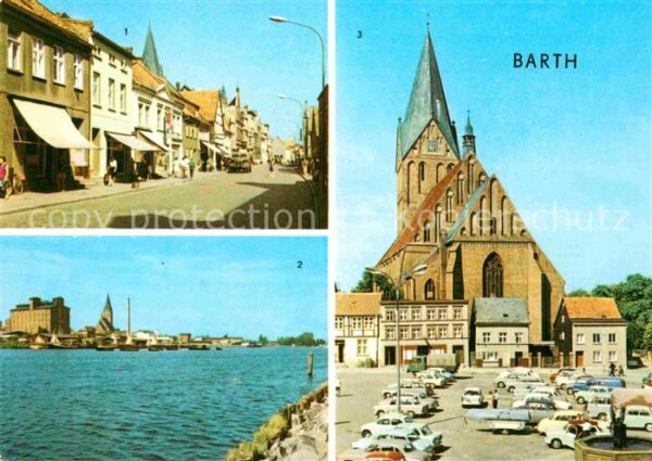 Barth Ernst Thälmann Strasse Mole Markt Kirch