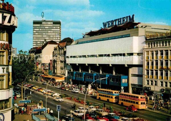 Berlin Kurfürstendamm mit Europa Center