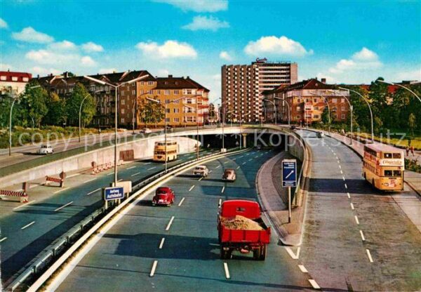 Halensee Berlin Stadtautobahn