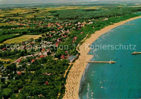 Timmendorfer Strand Fliegeraufnahme