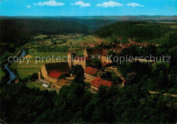 Horb Neckar Schloss Weitenburg Fliegeraufnahme