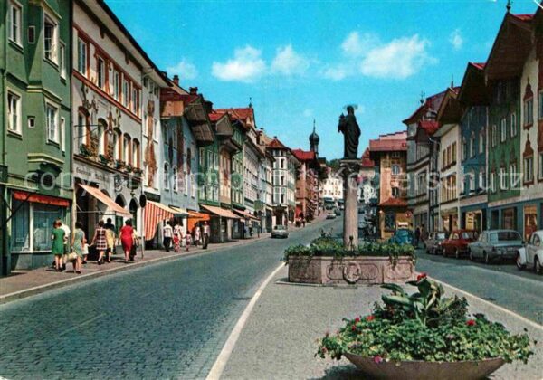Bad Toelz Marktstrasse Brunnen