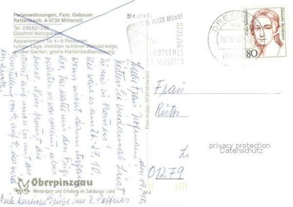 Mittersill Oberpinzgau Ferienwohnungen Gästezimmer Gebauer Pan – Bild 2