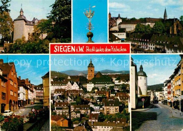 Siegen Westfalen Schloss Krönchen Teilansichten