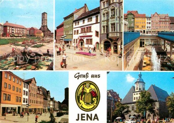 Jena Thueringen Platz der Kosmonauten Johannisstrasse H