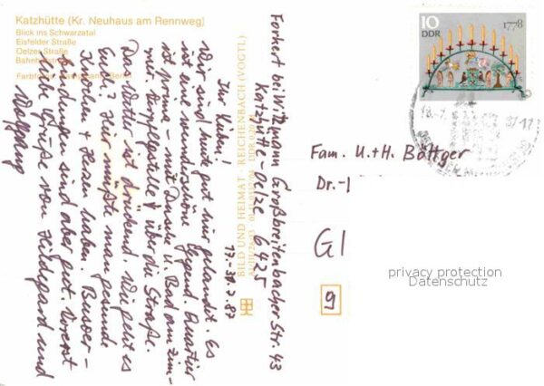Katzhuette Schwarzatal Eisfelder Str Oelzer Str Ba – Bild 2