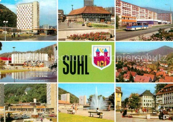 Suhl Thueringer Wald Wilh Pieck Str Waffenmuseum Strasse der