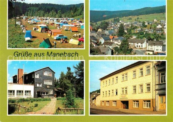 Manebach Camping Meyersgrund Panorama Betriebsfe