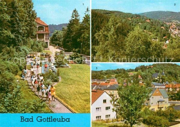 Bad Gottleuba-Berggiesshuebel Wassertretanlage im Kliniksanatorium Te