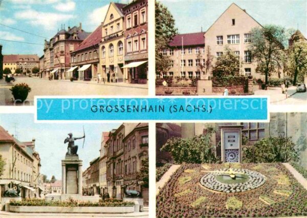 Grossenhain Sachsen Frauenmarkt Dianabrunnen VVN Gedenkstät