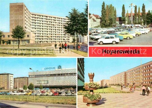 Hoyerswerda Wilh Pieck Str Platz der Roten Armee Ce