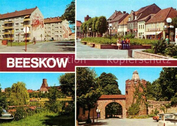 Beeskow Ernst Thälmann Platz An der Kleinen Spr