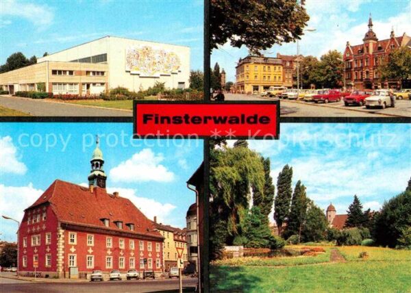 Finsterwalde Sporthalle Marktplatz Kreiskulturhaus S