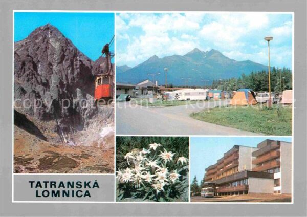 Tatranska Lomnica Seilbahn Eurocamp FICC Tatranske Matlia