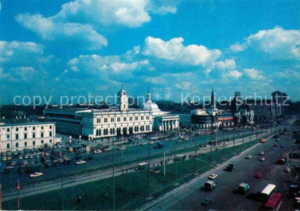 Moskau Moscou Komsolskaja Platz