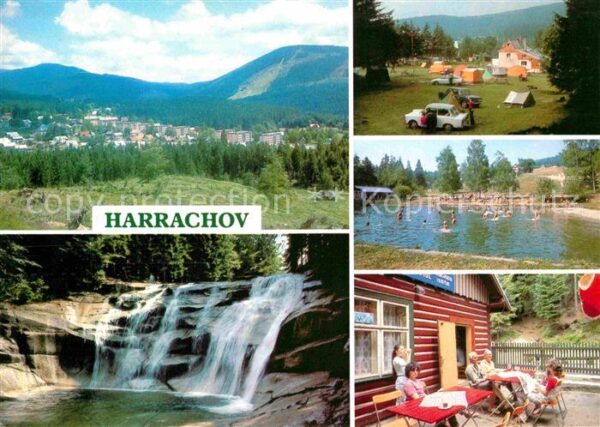 Harrachov Harrachsdorf Novy Svet vpravo Certova hora Autokempi