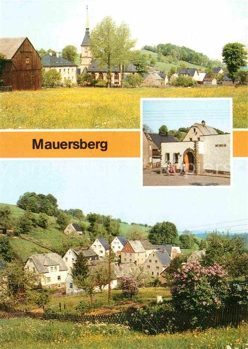 Mauersberg Teilansichten Kirche Museum