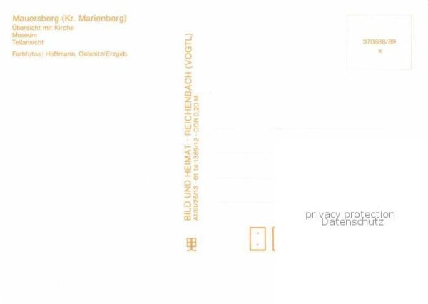 Mauersberg Teilansichten Kirche Museum – Bild 2