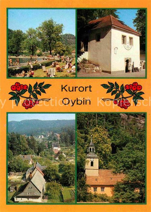 Oybin Alte Burg Hölle Hochwald Bergkirche