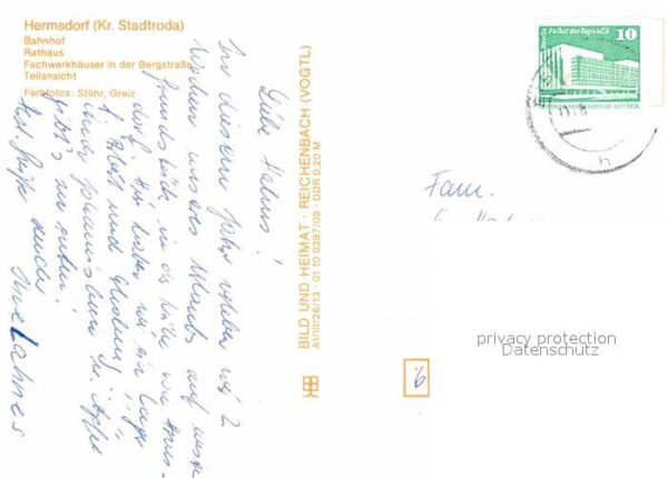 Hermsdorf Thueringen Bahnhof Rathaus Fachwerkhäuser Bergstra – Bild 2