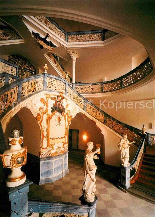 Schoental Jagst Kloster Schöntal Treppenhaus Neue Abtei