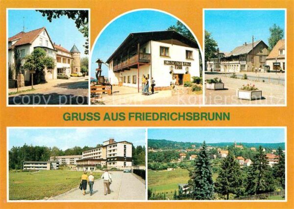 Friedrichsbrunn Harz HOG Brockenblick FDGB Klobenberg Baude