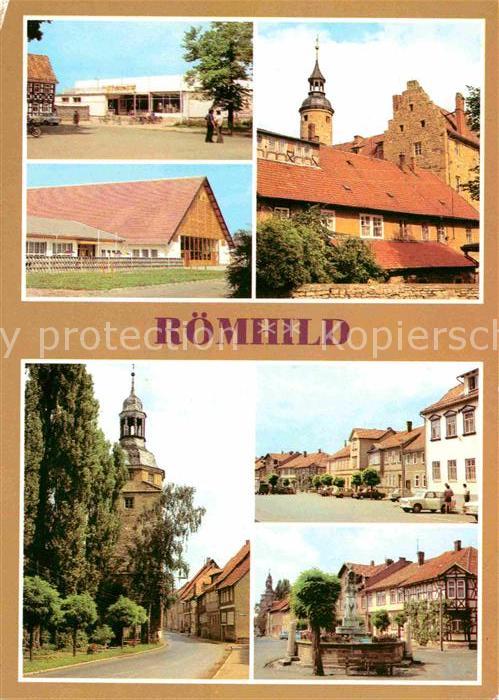 Roemhild Konsum Kaufhalle Kulturhaus HOG Stadt R