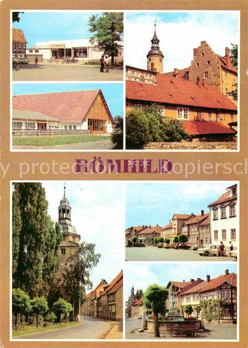 Roemhild Konsum Kaufhalle Kulturhaus HOG Stadt R
